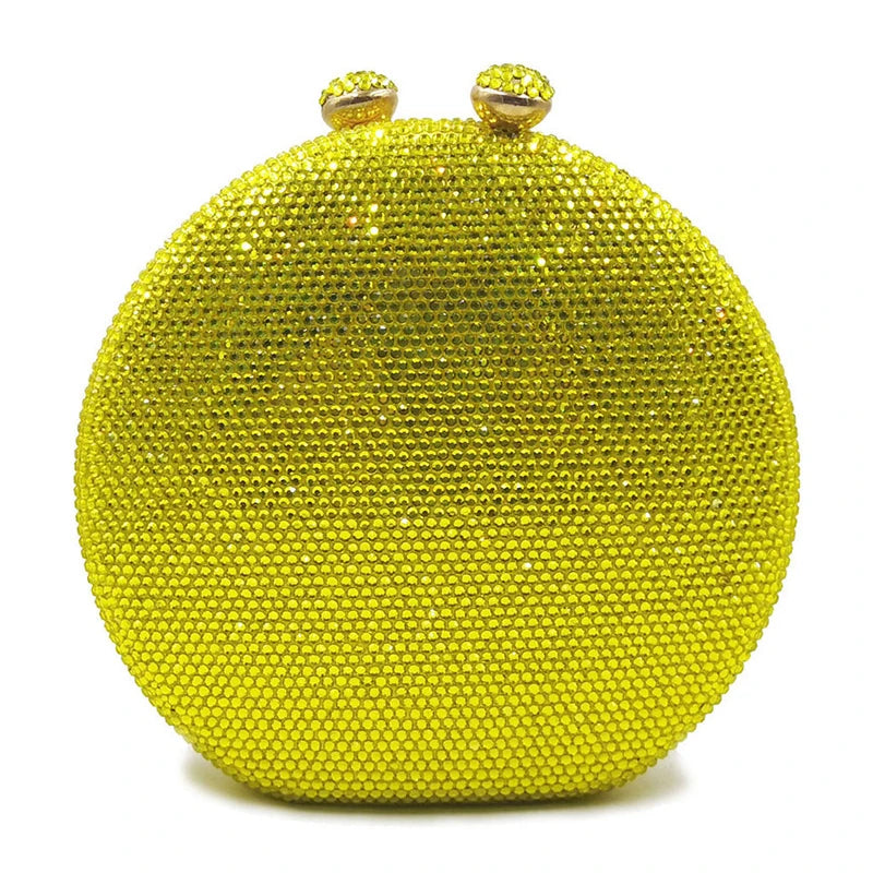 Flower Crystal Evening Bag 16 Colors Women Wedding Purse Diamond Minaudiere Lady Rhinestone Party Handbags Prom Cocktail Purses