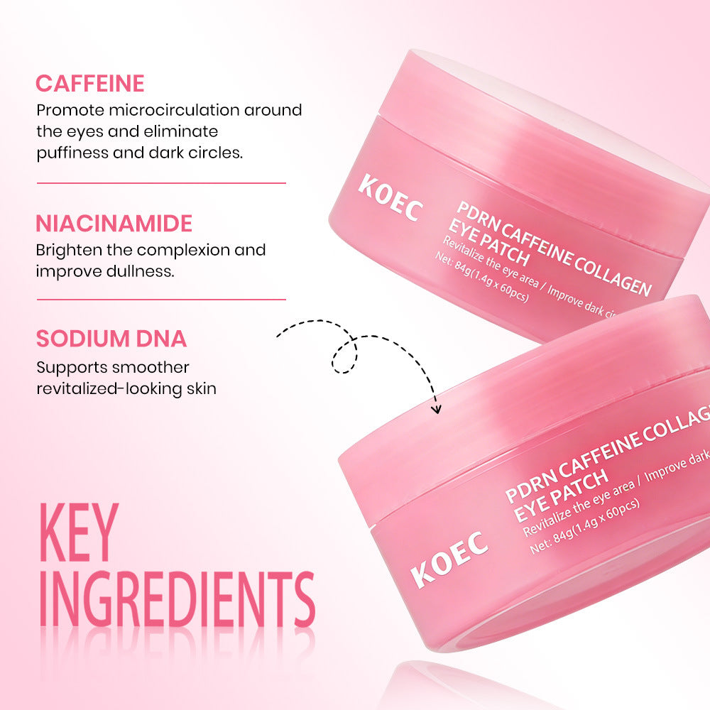 Collagen Caffeine Hydrating And Moisturizing Eye Mask
