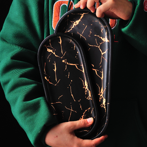 Nordic Style Fish Plate - Creative Ceramic Dish