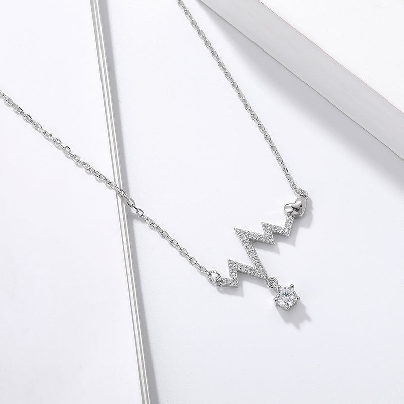 Love Lightning Clavicle Necklace