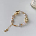 Baroque Pearl Necklace and Bracelet Set