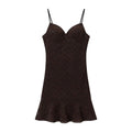 Chic Lace Strapless Short Dress for Women