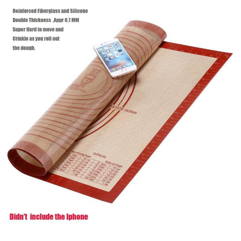 Silicone Baking Mat, High-Temperature Non-Stick Fiberglass