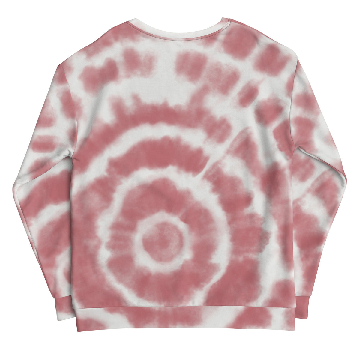 Red Tie-Dye Vibe Tropical Sweatshirt Rumanglobalcraft