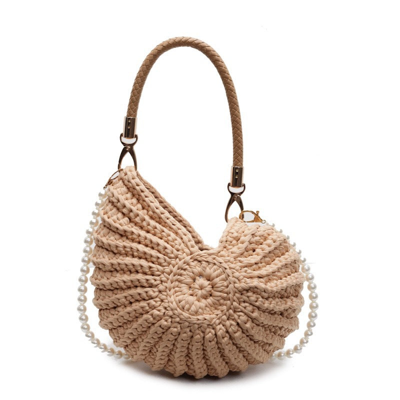 Handwoven Crossbody Bag with Adjustable Strap