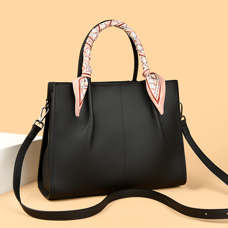 Leather Fashionable Crossbody Tote Bag For Women