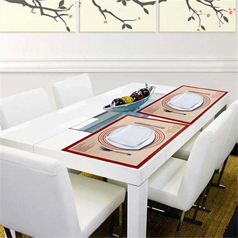 Silicone Baking Mat, High-Temperature Non-Stick Fiberglass