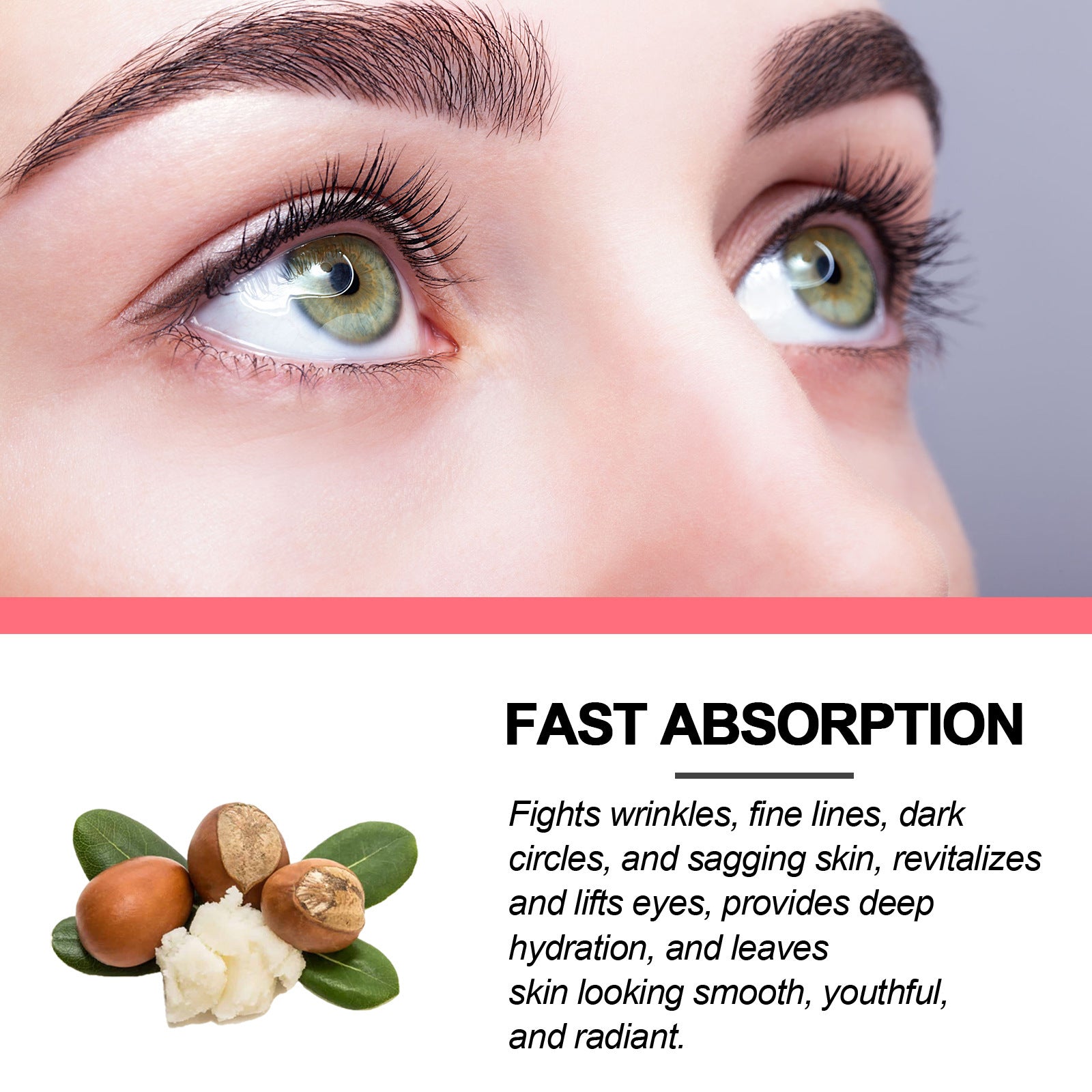 EELHOE Retinol Eye Cream Stick Moisturizing and Nourishing Eye Care for Soft and Smooth Eye Skin
