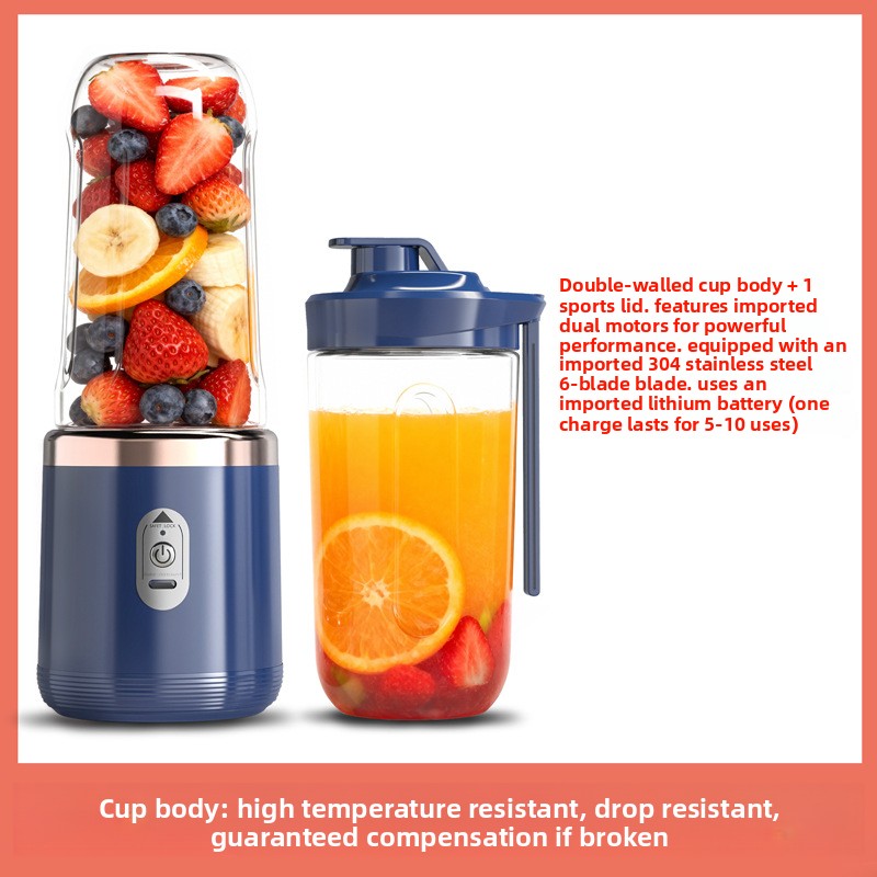 Portable USB Rechargeable Juicer Cup