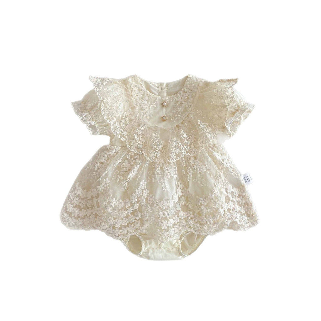 Baby Clothes Romper Summer Sweet Princess Onesie Dress 1st Birthday Outfit Newborn Cotton Bodysuit