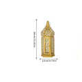 Moroccan Iron Candle Lantern Retro Portable Decor