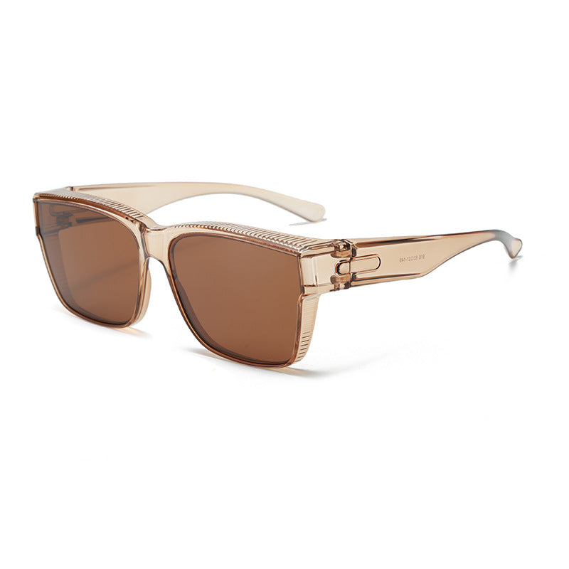 Outdoor driving sunglasses one lens dual-use glasses eprolo