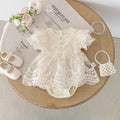 Baby Clothes Romper Summer Sweet Princess Onesie Dress 1st Birthday Outfit Newborn Cotton Bodysuit