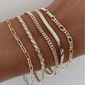 Simple Multi-layer Chain Bracelet