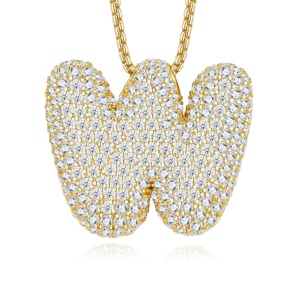 2026 Hot Sale U Letter Moissanite Pendant 26 Letters GRA Certified Iced Out Men Hip Hop Jewelry 925 Silver D Color VVS Pendant