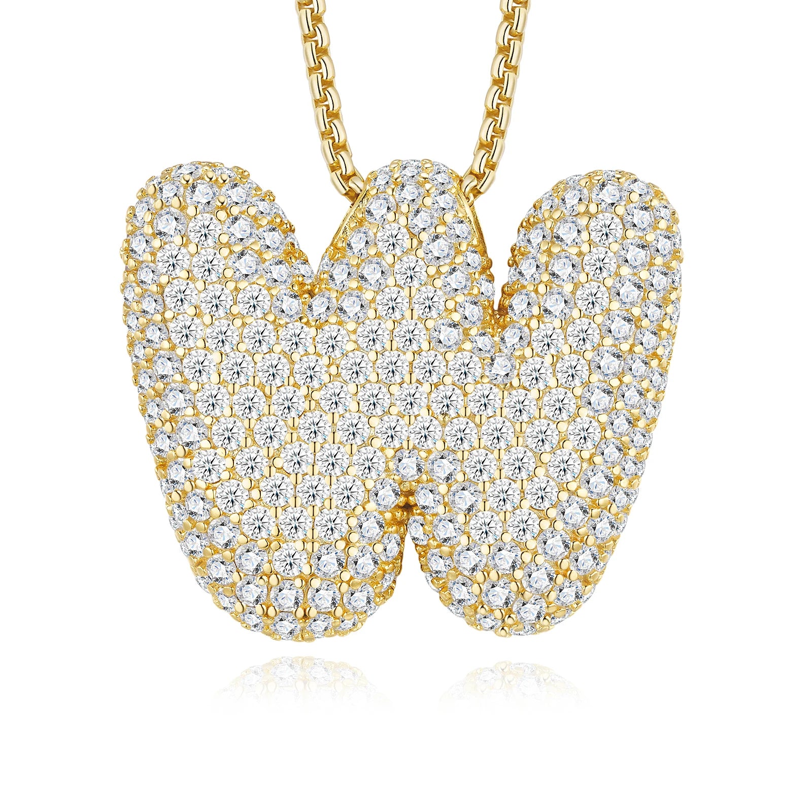2026 Hot Sale U Letter Moissanite Pendant 26 Letters GRA Certified Iced Out Men Hip Hop Jewelry 925 Silver D Color VVS Pendant