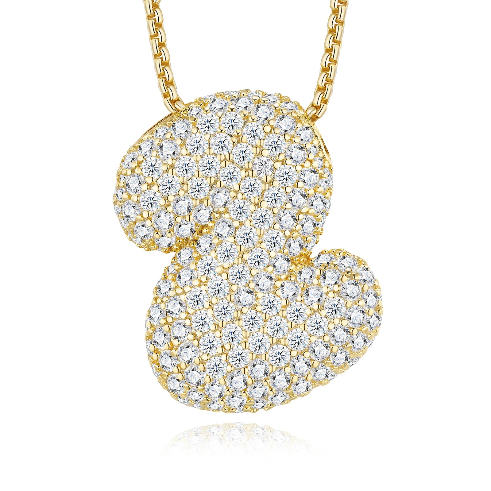 2026 Hot Sale U Letter Moissanite Pendant 26 Letters GRA Certified Iced Out Men Hip Hop Jewelry 925 Silver D Color VVS Pendant