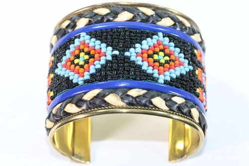 Beaded Cuff Bangles Rumanglobalcraft