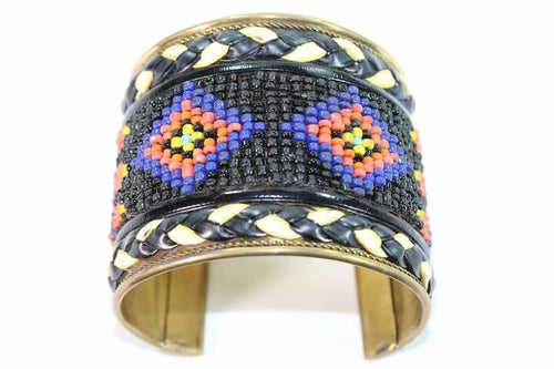 Beaded Cuff Bangles Rumanglobalcraft