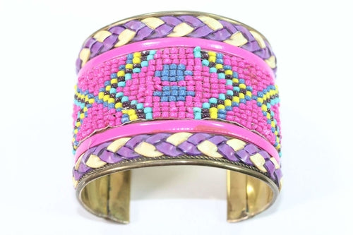 Beaded Cuff Bangles Rumanglobalcraft