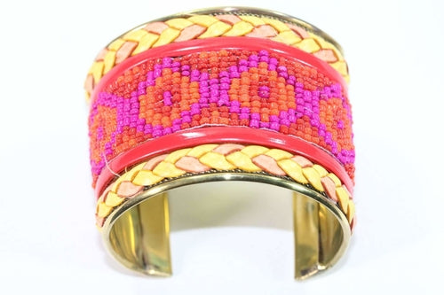 Beaded Cuff Bangles Rumanglobalcraft