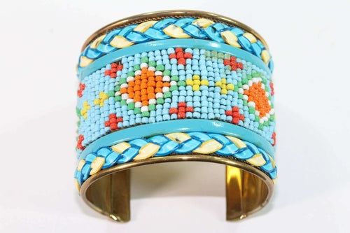 Beaded Cuff Bangles Rumanglobalcraft