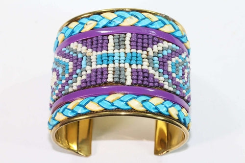 Beaded Cuff Bangles Rumanglobalcraft