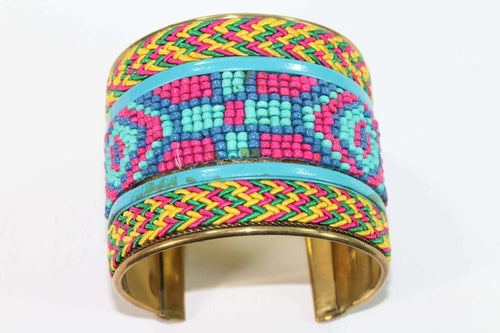 Beaded Cuff Bangles Rumanglobalcraft