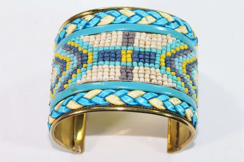 Beaded Cuff Bangles Rumanglobalcraft