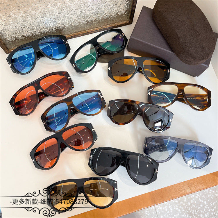 Toad Frame Sunglasses Women's Fashion Plate Sunglasses Tide