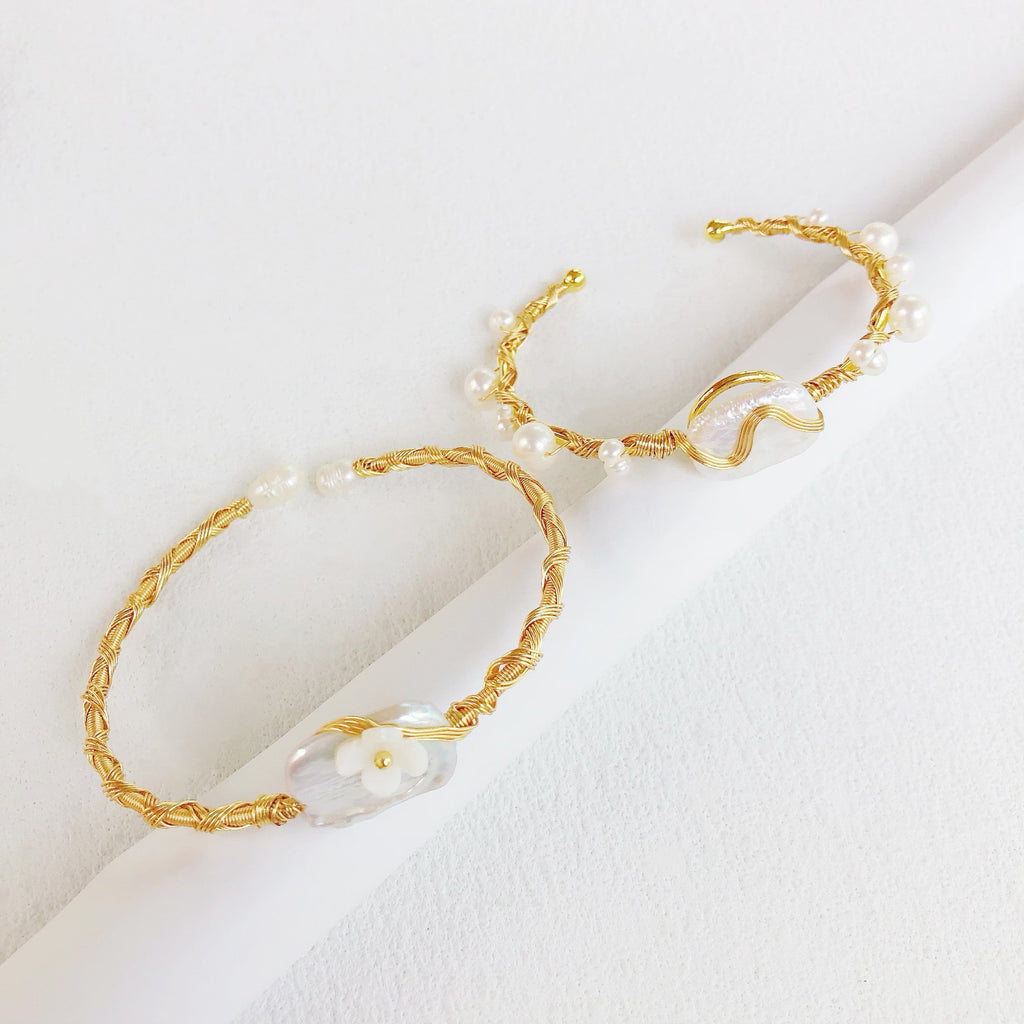 Natural Pearl Bracelet Handmade Winding Woven Collection Fashion Exquisite Joker Bracelet