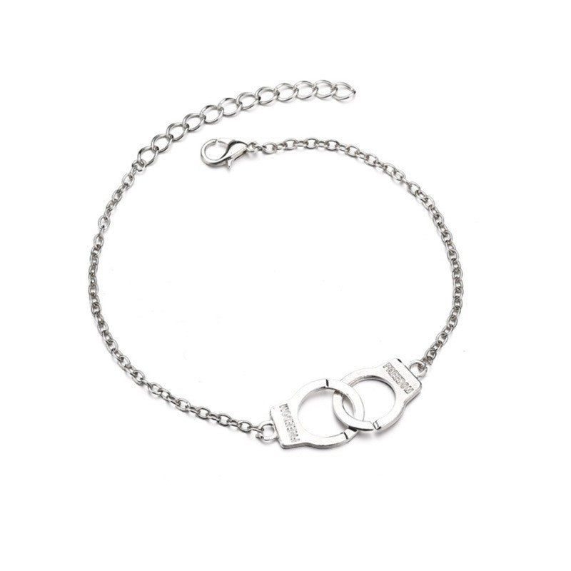 New Love Handcuffs Fashion Popular Beach Anklet Female