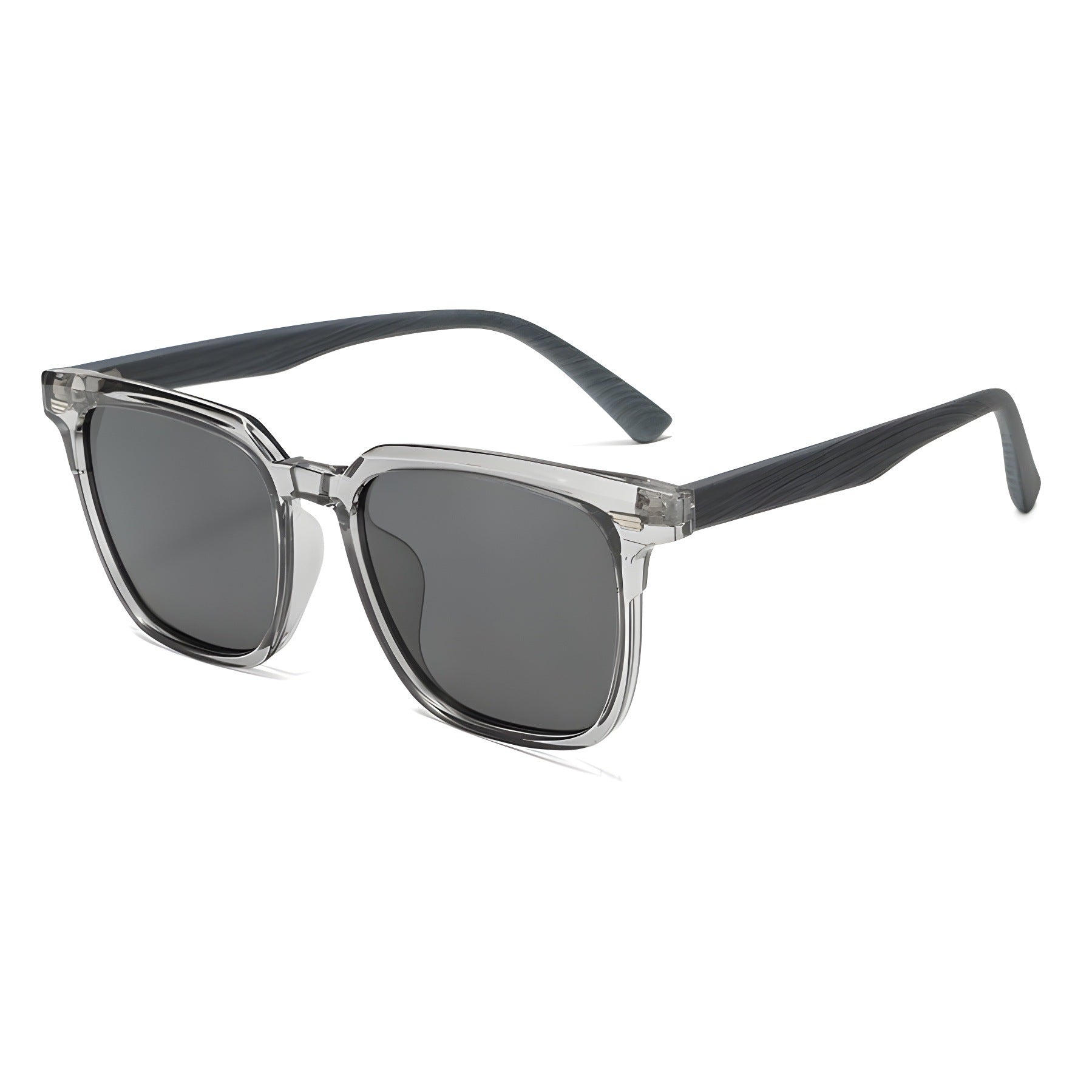 Internet famous fashion rice nail sunglasses polarizing glasses special sunglasses for driving wood grain leg sunglasses women's UV protection