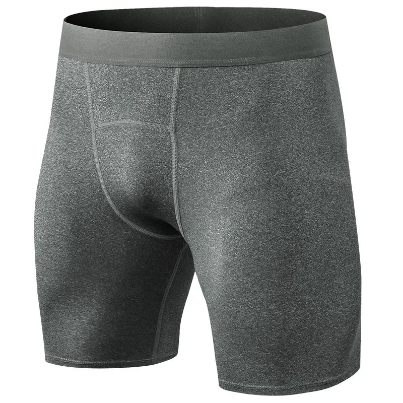 Summer Quick Dry Compression Running Tights Men Gym Fitness Training Shorts Pocket Sport Short Pants Workout Bottoms Customize