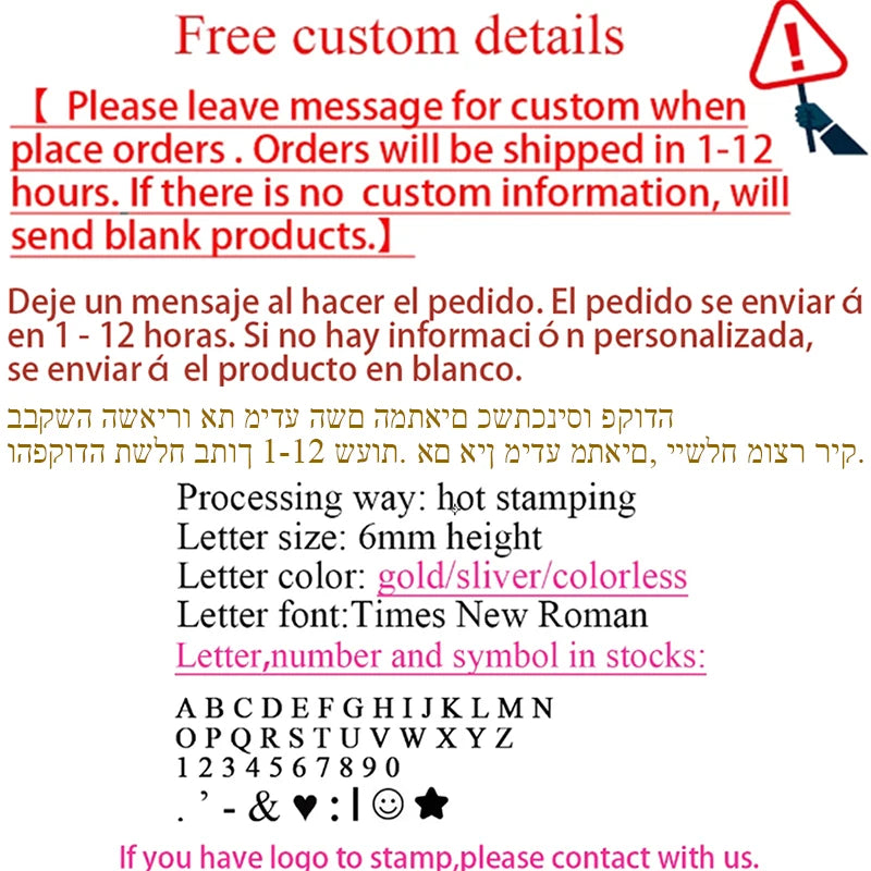 Large Capacity Custom Initials Laptop Bag PU Leather Business Office Student Briefcase Fashion Simple Notebook Computer Handbag