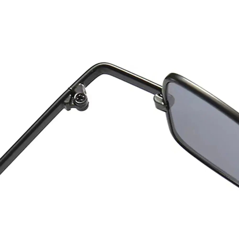 Fashion Small Square Sunglasses Ultra Light Metal Frame Hip Hop Punk Sun Glasses Candy Color Sunglasses Shades for Women Men