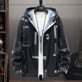 Big size sunscreen clothing men's jacket summer lightweight fishing thin skin coat Student Outdoor tide 7XL 6XL 5XL men clothing