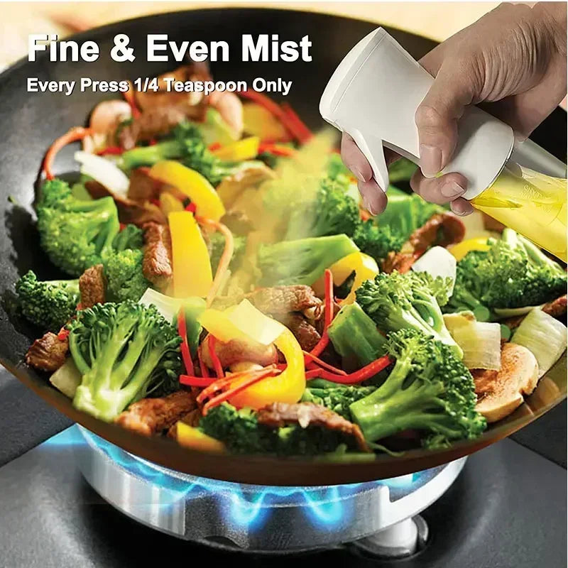 200/300/500ml Oil Spray olive oil spray Bottle Kitchen Cooking  Dispenser Camping  Baking Vinegar Soy Sauce Sprayer Containers Hopeful Life Store