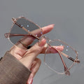 Photochromic Anti Radiation Glasses Metal Eyeglass For Woman Men (Copy)