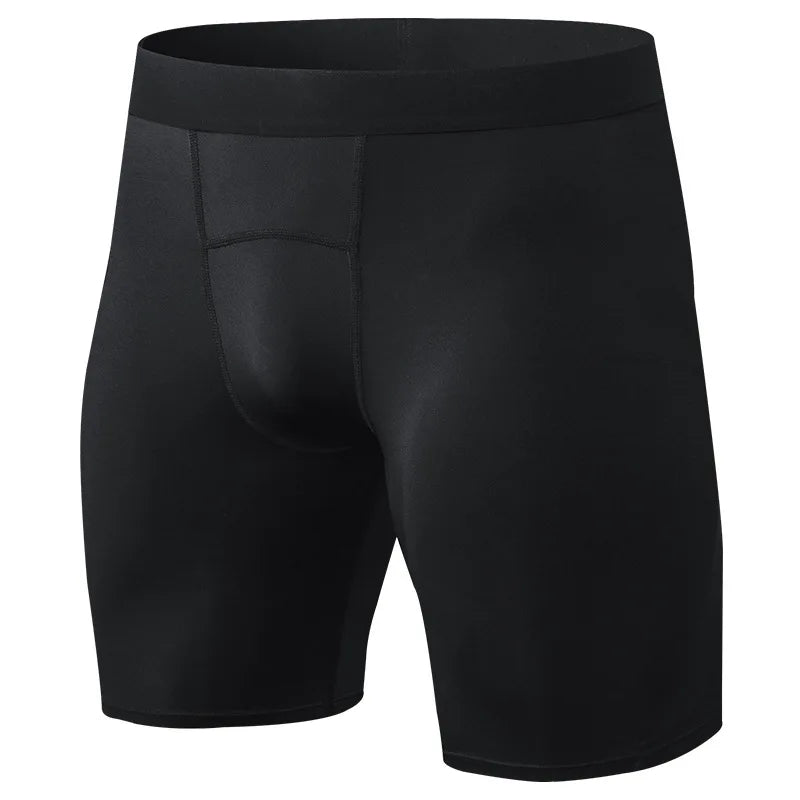 Summer Quick Dry Compression Running Tights Men Gym Fitness Training Shorts Pocket Sport Short Pants Workout Bottoms Customize