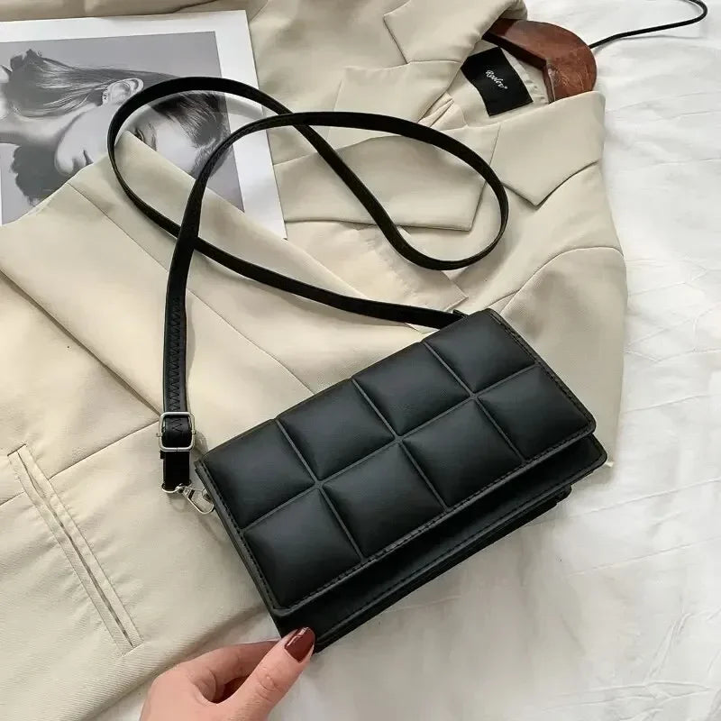Fashion Brand Designer Women Shoulder Bag Small PU Leather Female Crossbody Bag Trend Classic Handle Handbag Women Hand Bag