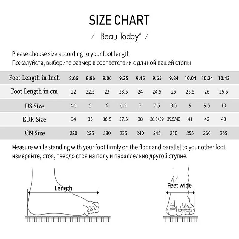 BeauToday Gladiator Sandals Women Genuine Leather Round Toe Ankle Metal Buckle Platform Summer Ladies Shoes Handmade 38215