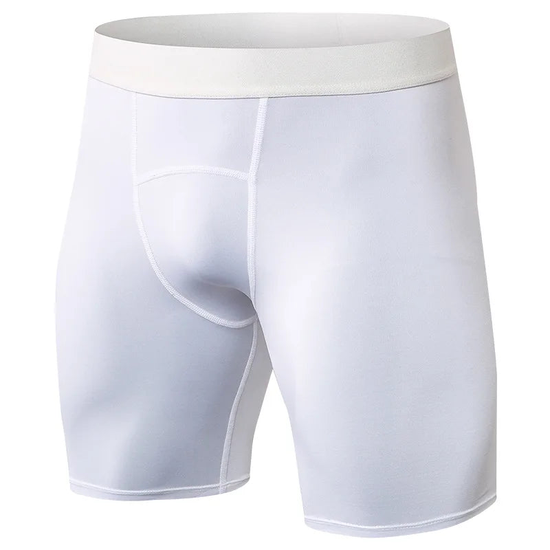 Summer Quick Dry Compression Running Tights Men Gym Fitness Training Shorts Pocket Sport Short Pants Workout Bottoms Customize