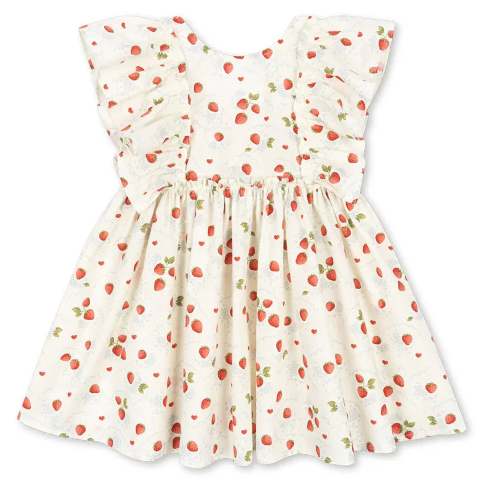 Girls Dress 2026 Summer Kids Tee and Shorts Set Heart printed Lace T Shirt Denim Overalls Children Princess Dresses Clothing
