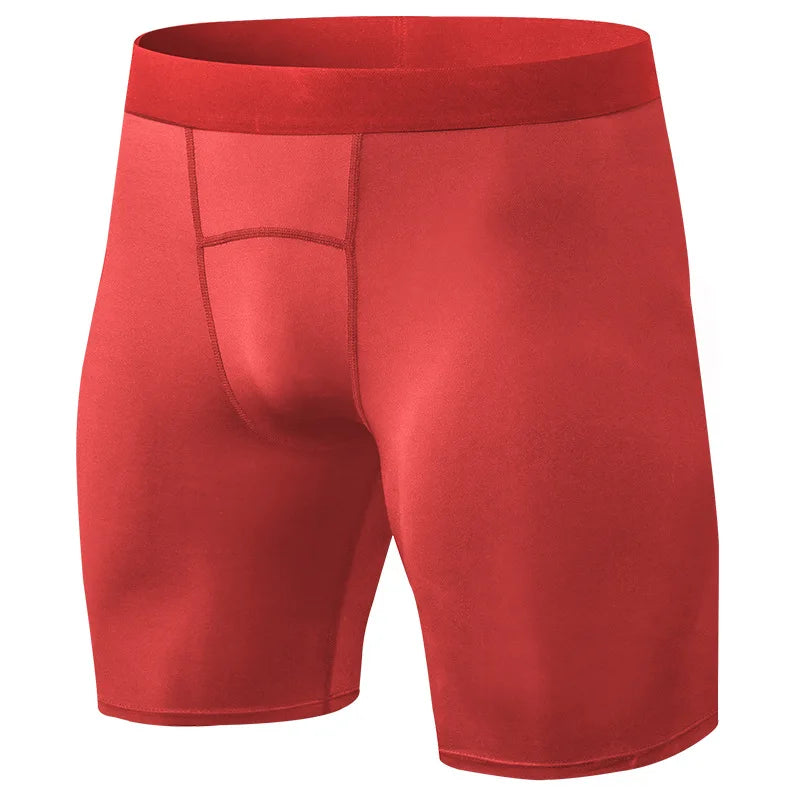 Summer Quick Dry Compression Running Tights Men Gym Fitness Training Shorts Pocket Sport Short Pants Workout Bottoms Customize
