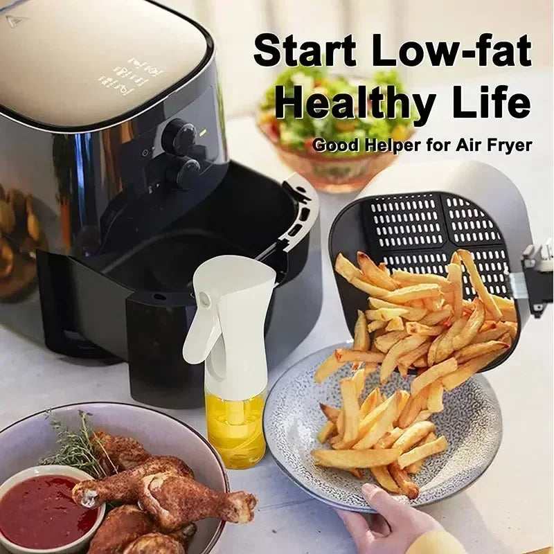 200/300/500ml Oil Spray olive oil spray Bottle Kitchen Cooking  Dispenser Camping  Baking Vinegar Soy Sauce Sprayer Containers Hopeful Life Store