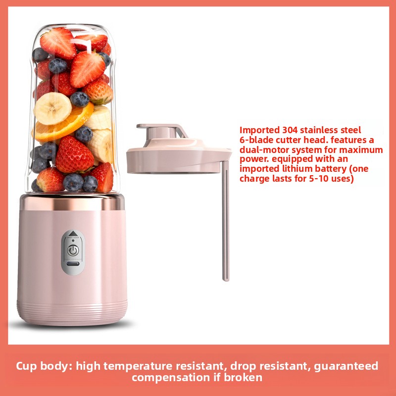 Portable USB Rechargeable Juicer Cup