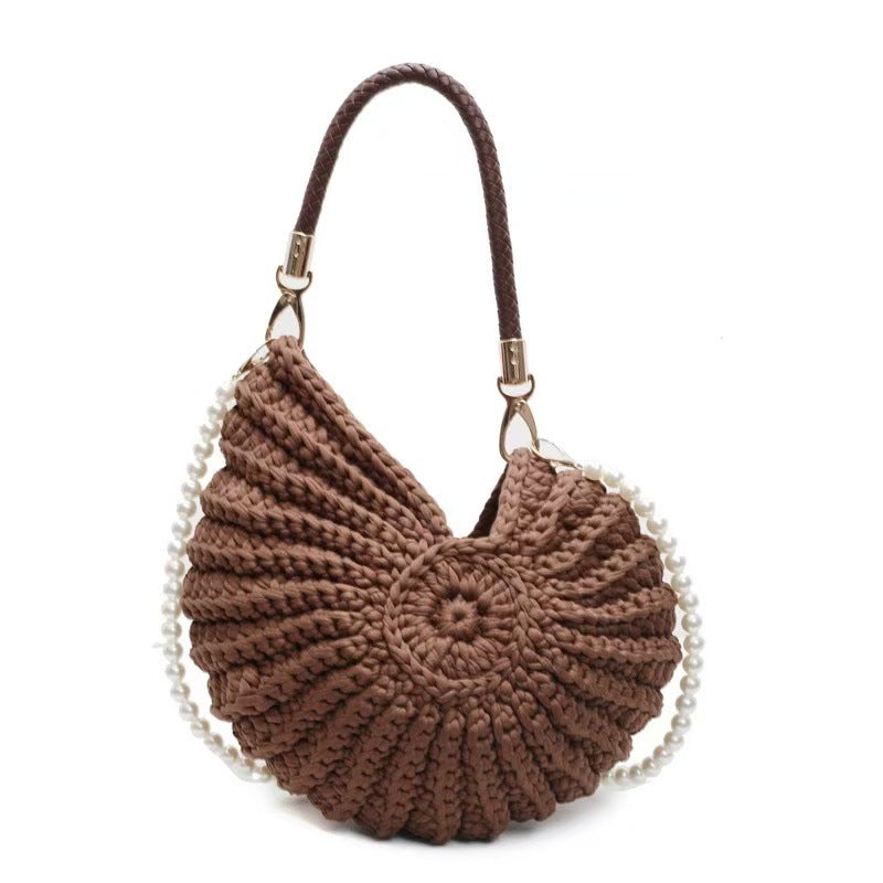 Handwoven Crossbody Bag with Adjustable Strap