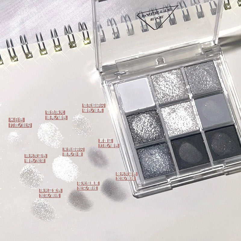DIKALU Sunset Glow 9-Color Eyeshadow Palette Rumanglobalcraft