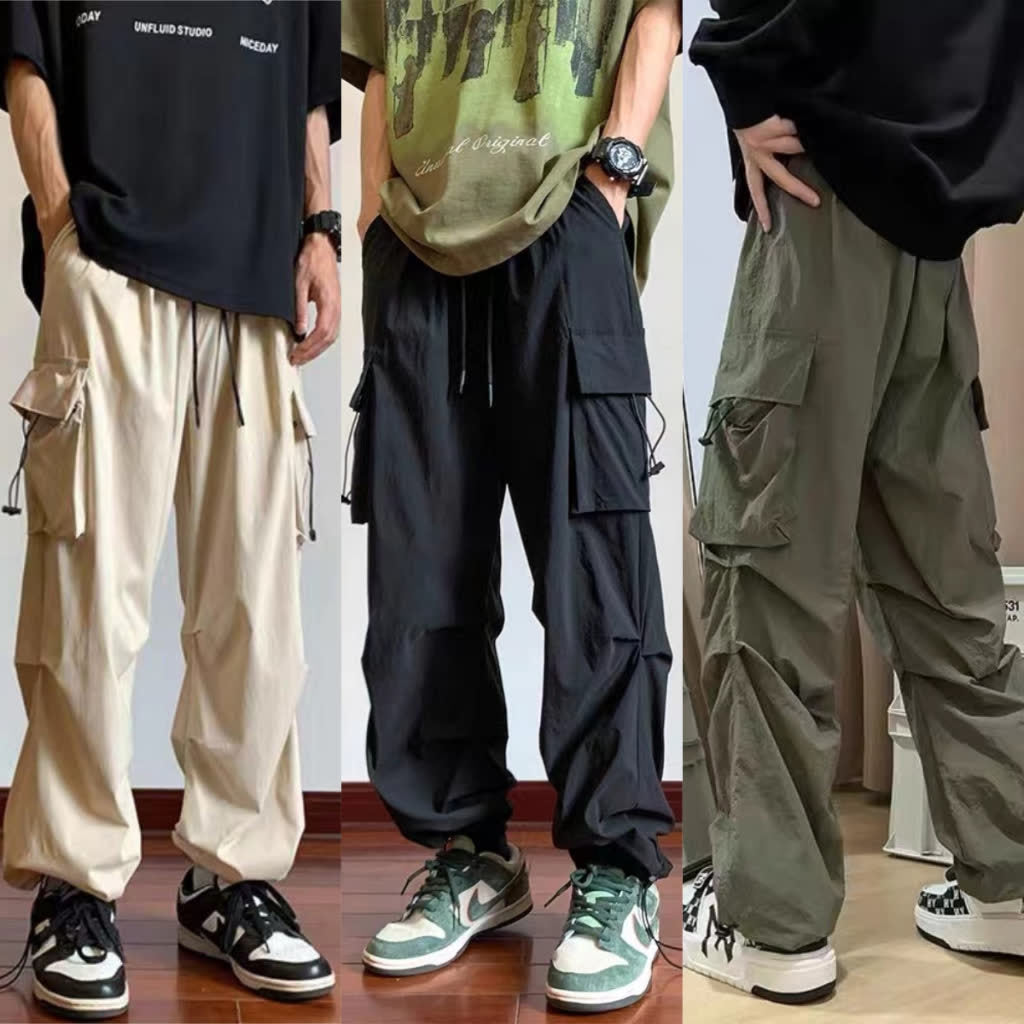Casual Loose Fit Long Pants